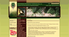 Desktop Screenshot of ljv-thueringen.de